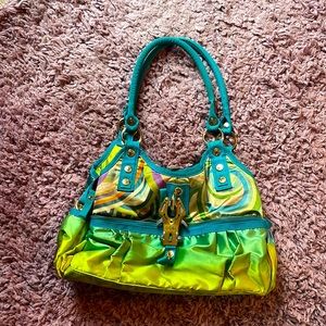 George Gina & Lucy Silk Satin purse